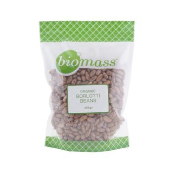 Biomass Organic Borlotti Beans (Khanom) 454G