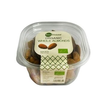 Biomass Organic Almonds    125G